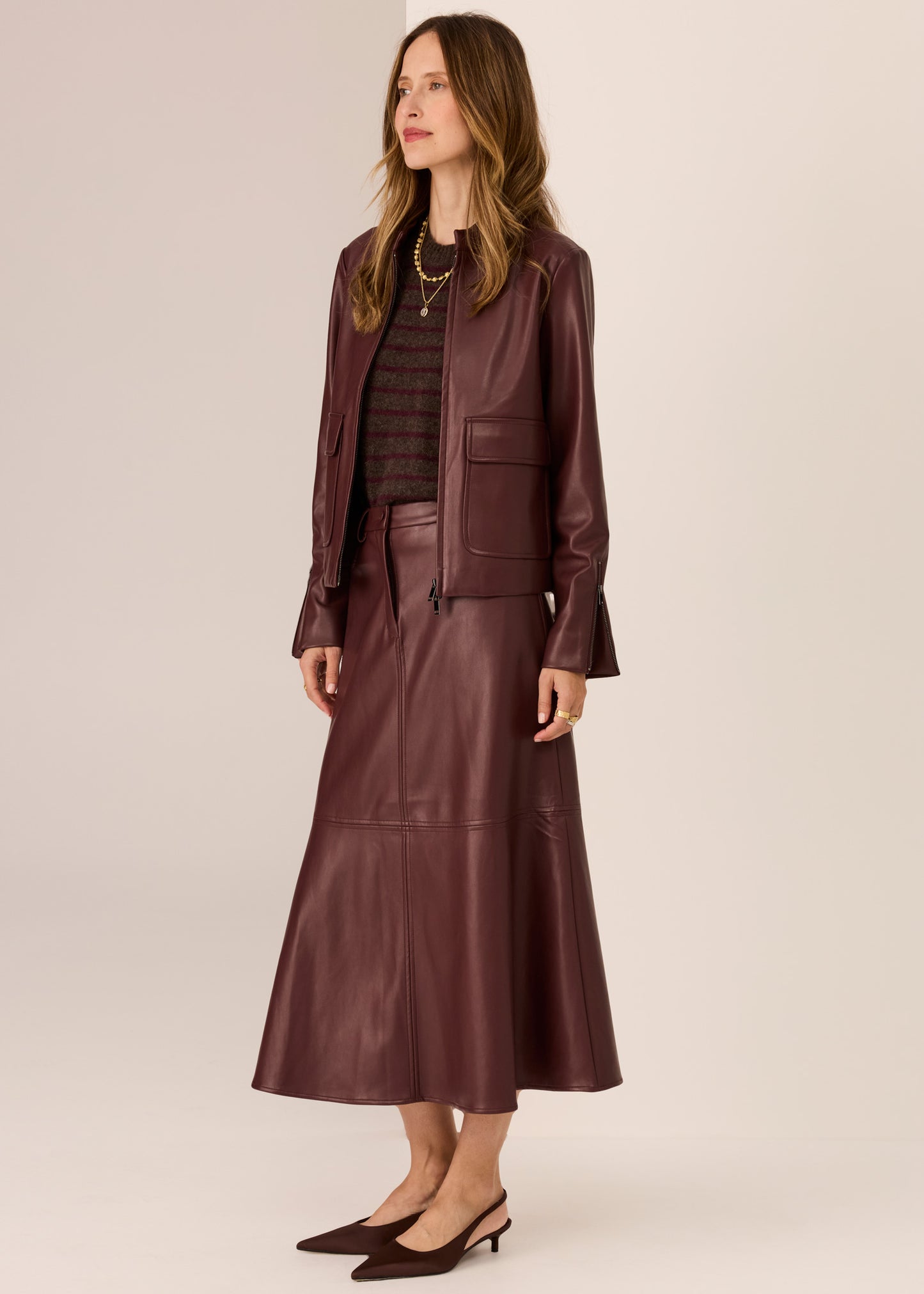 Hugo Skirt | Merlot