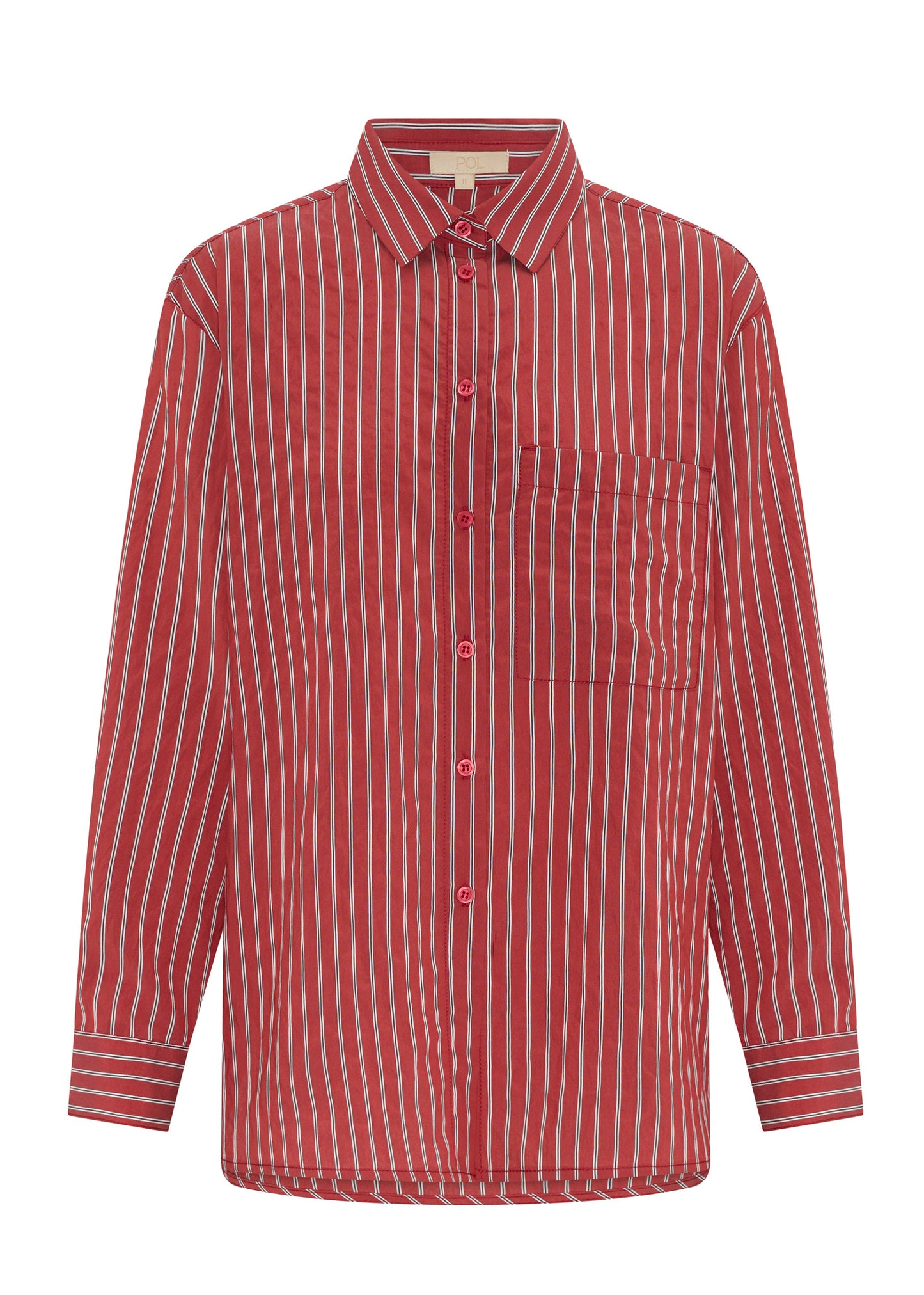 Marlon Stripe Shirt | Merlot Stripe