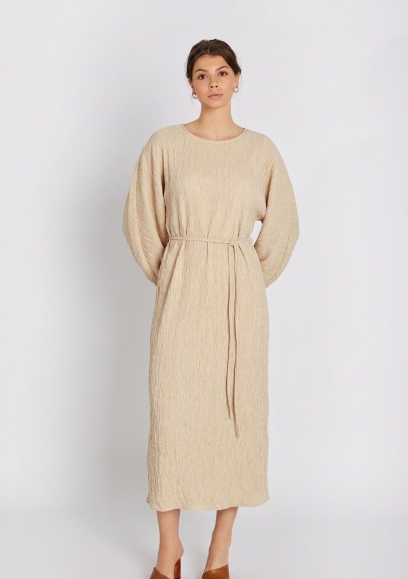 Leontine Dress | Sand