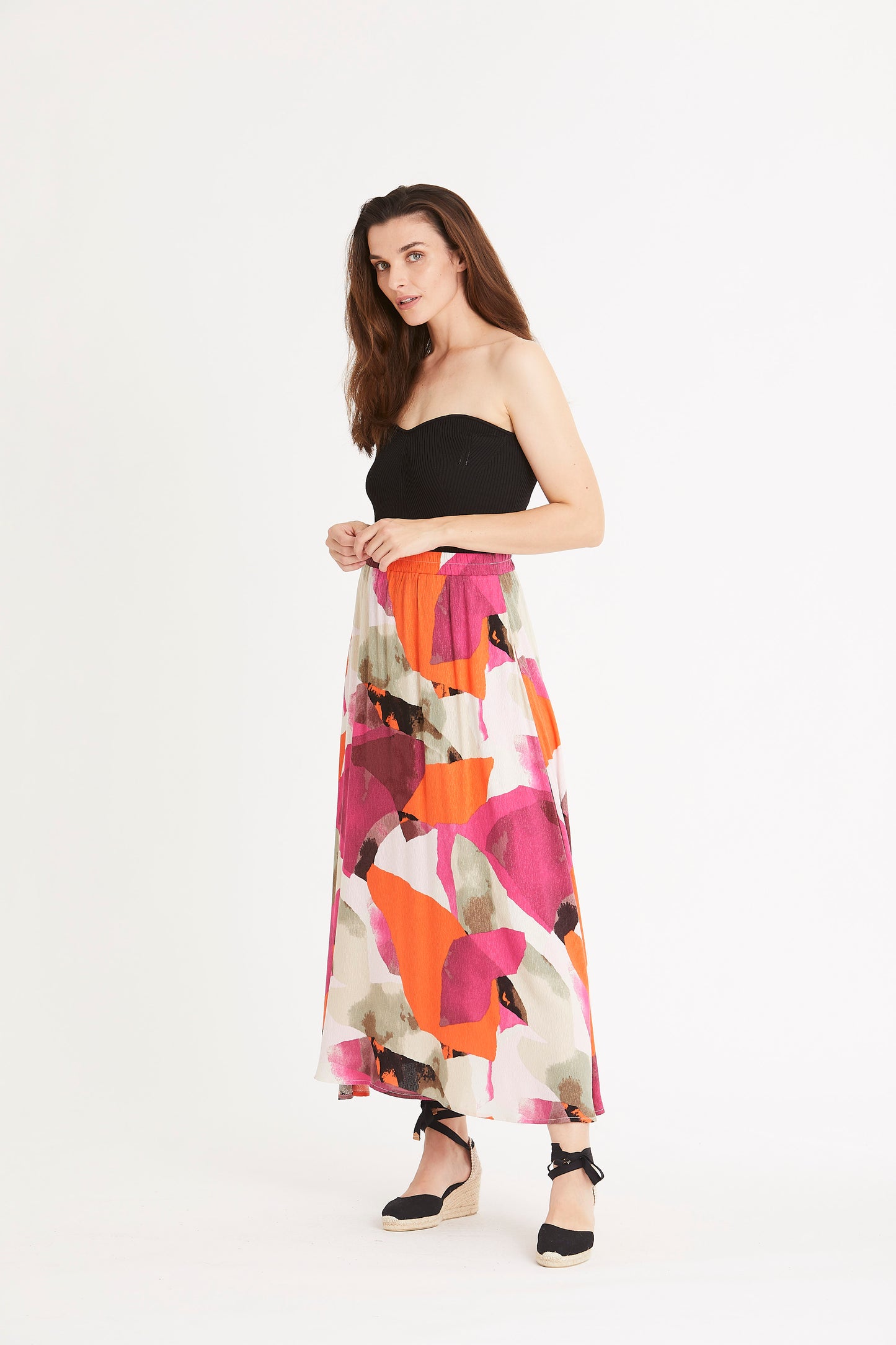 RUE DE FEMME Savita Skirt | Multi Blush