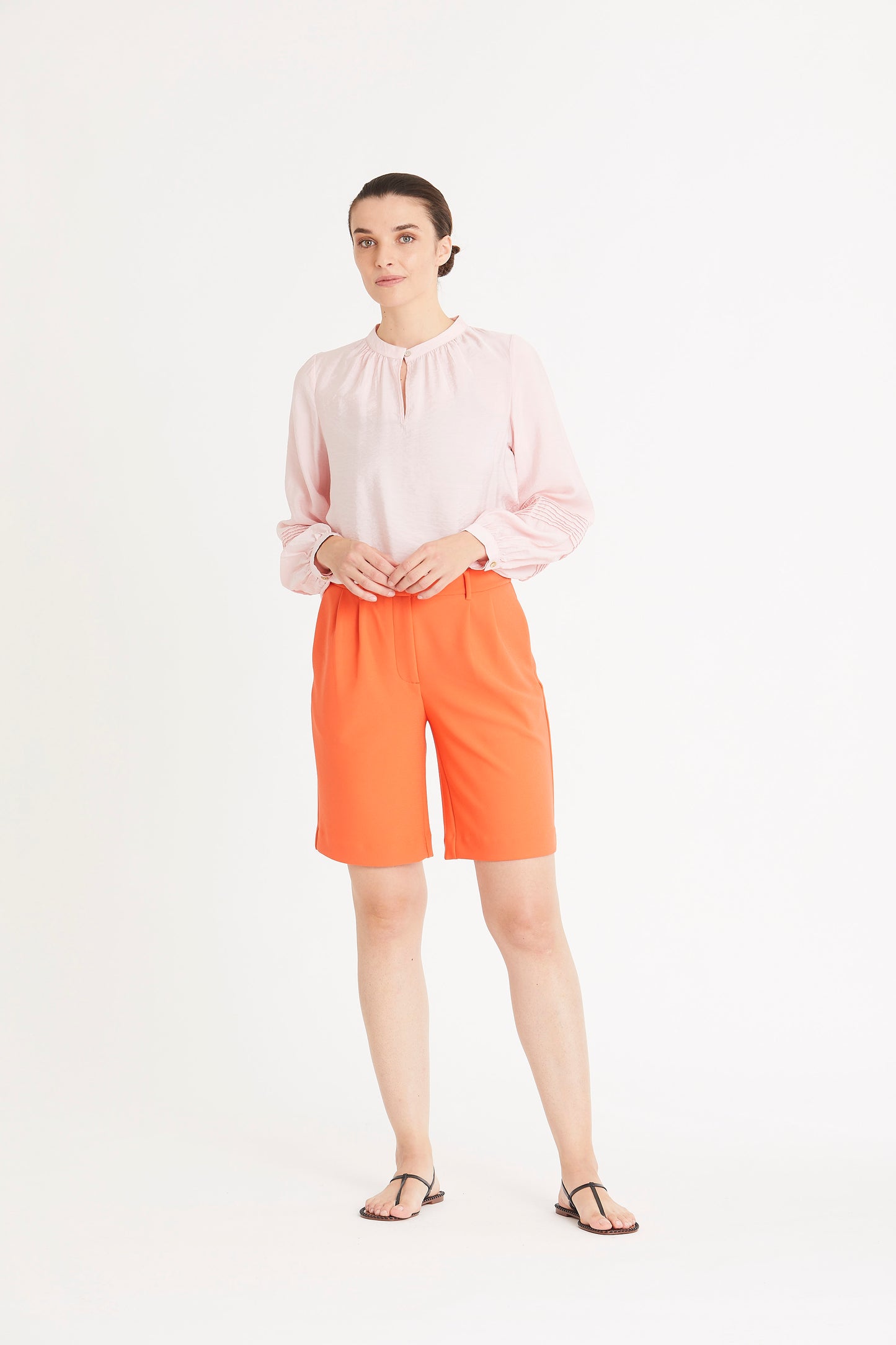 RUE DE FEMME Gala Shirt | Powder Pink