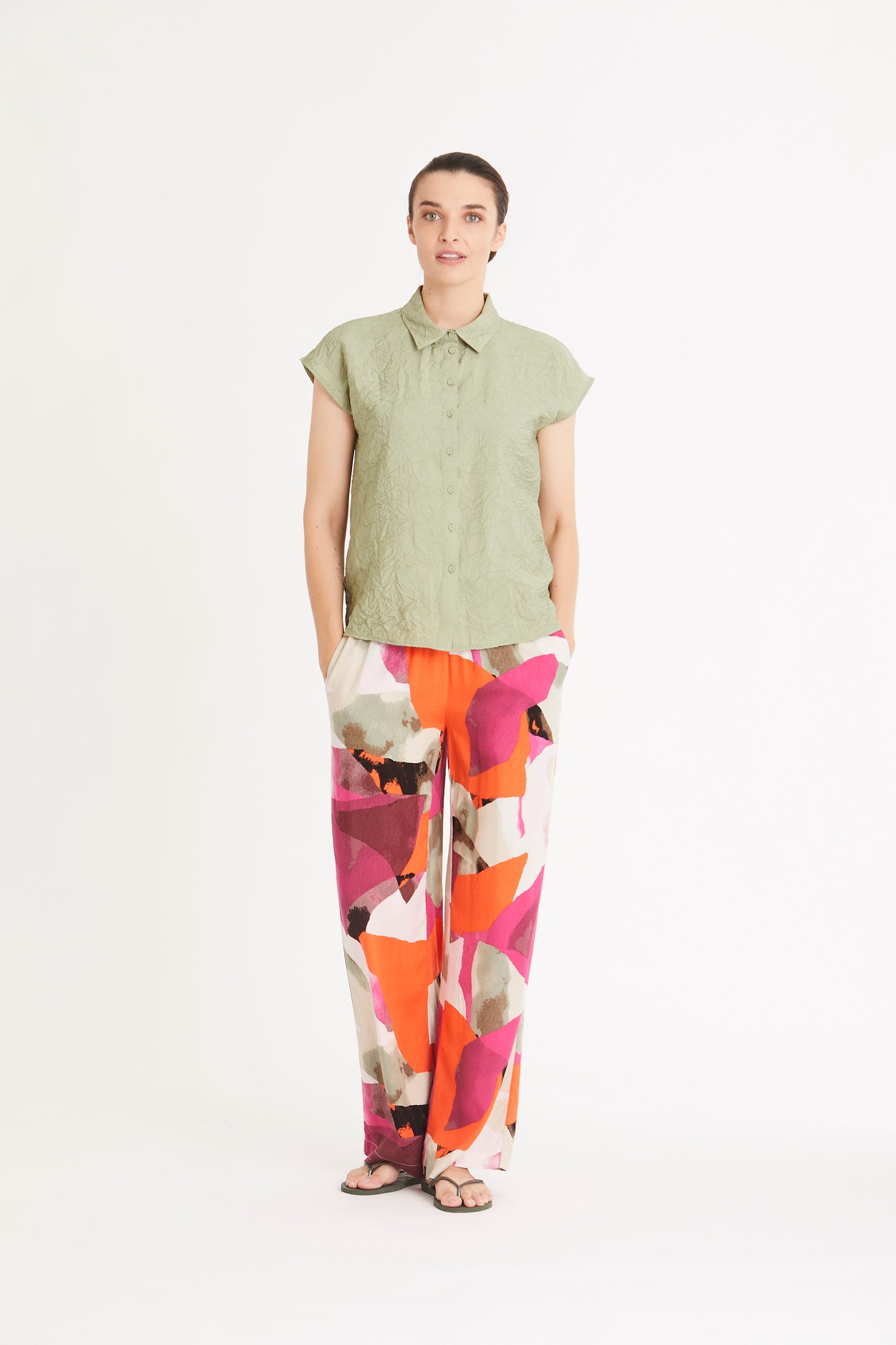 RUE DE FEMME Bodin Pants | Multi Blush