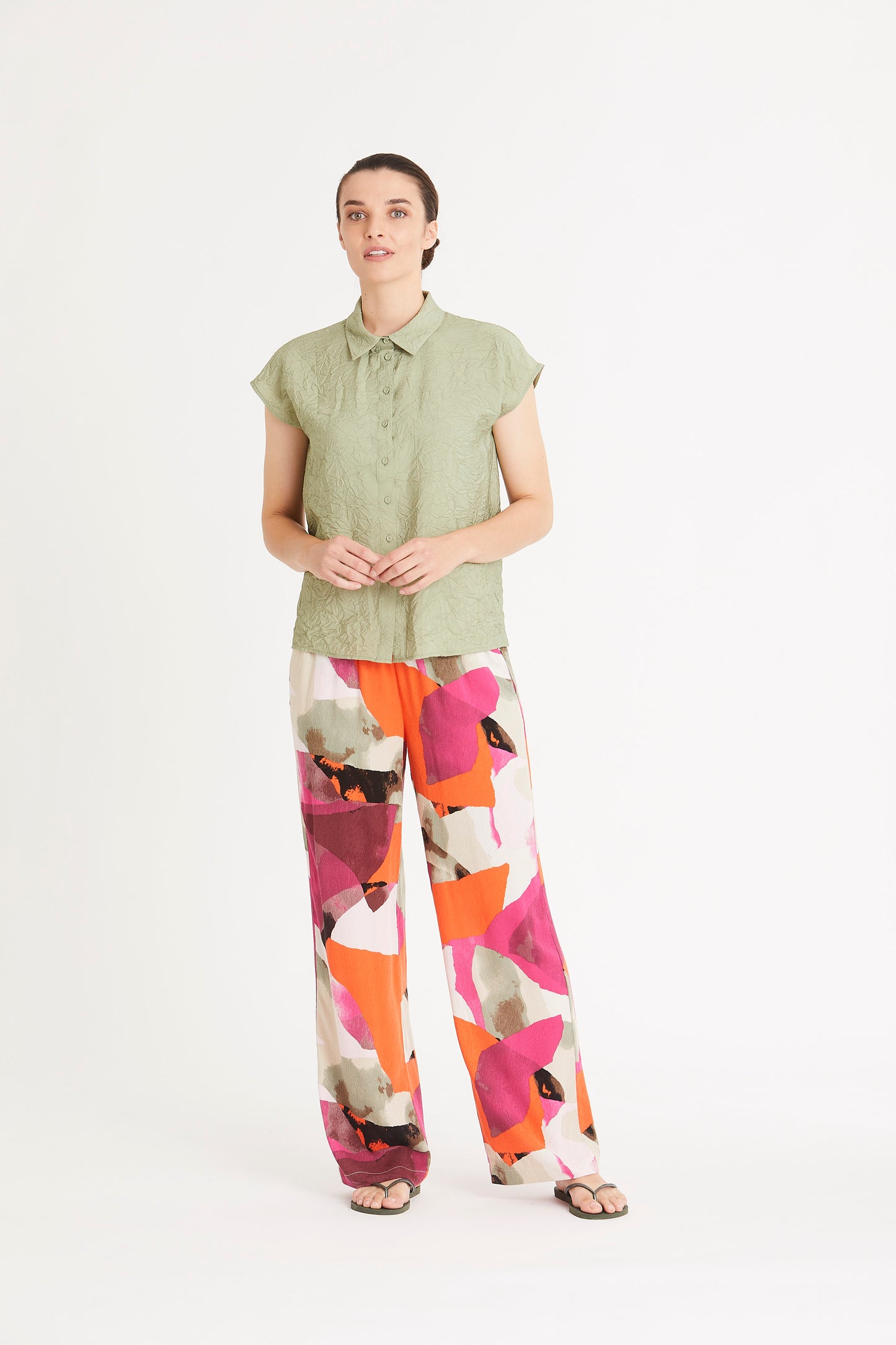 RUE DE FEMME Bodin Pants | Multi Blush