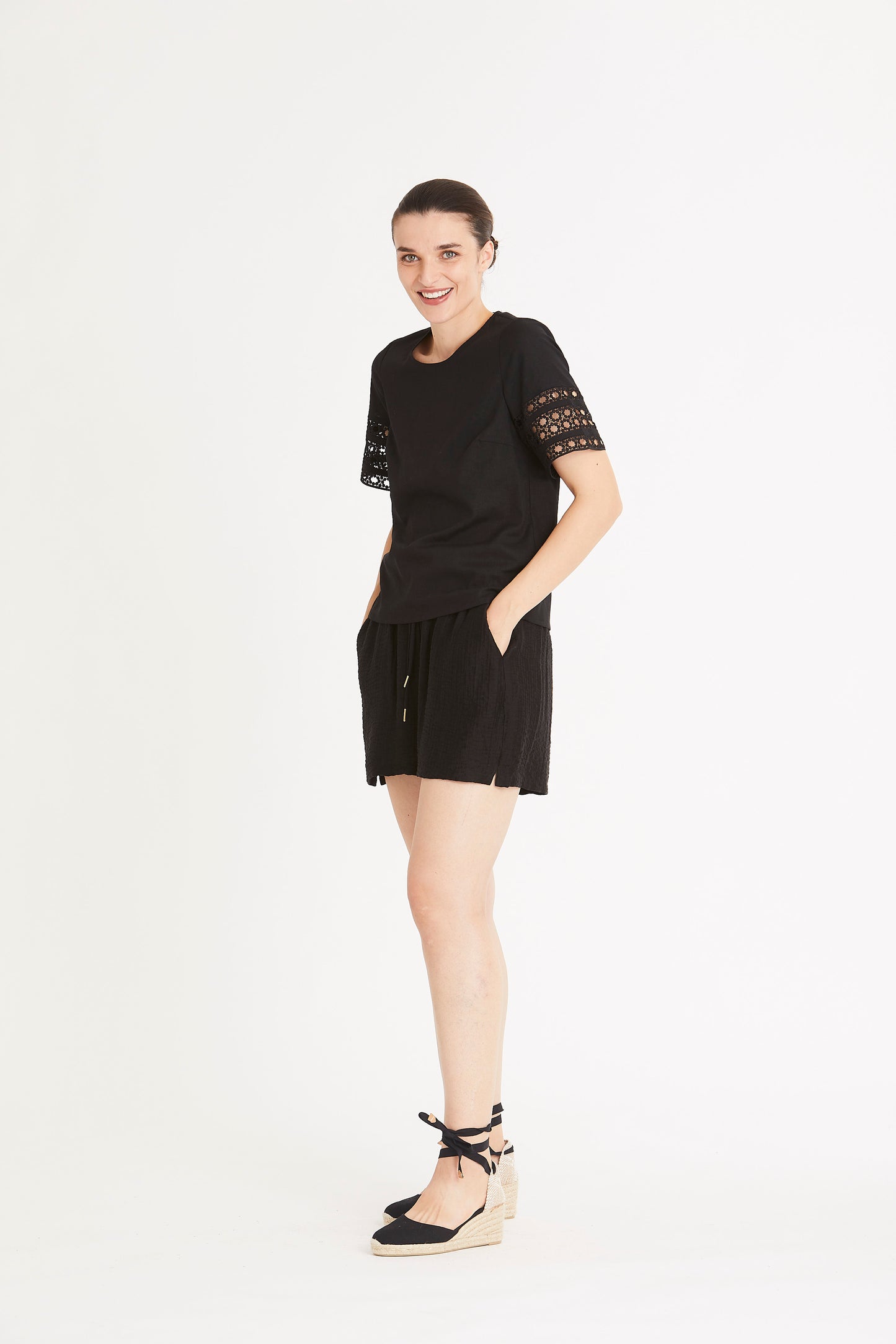 RUE DE FEMME Marcia Blouse | Black