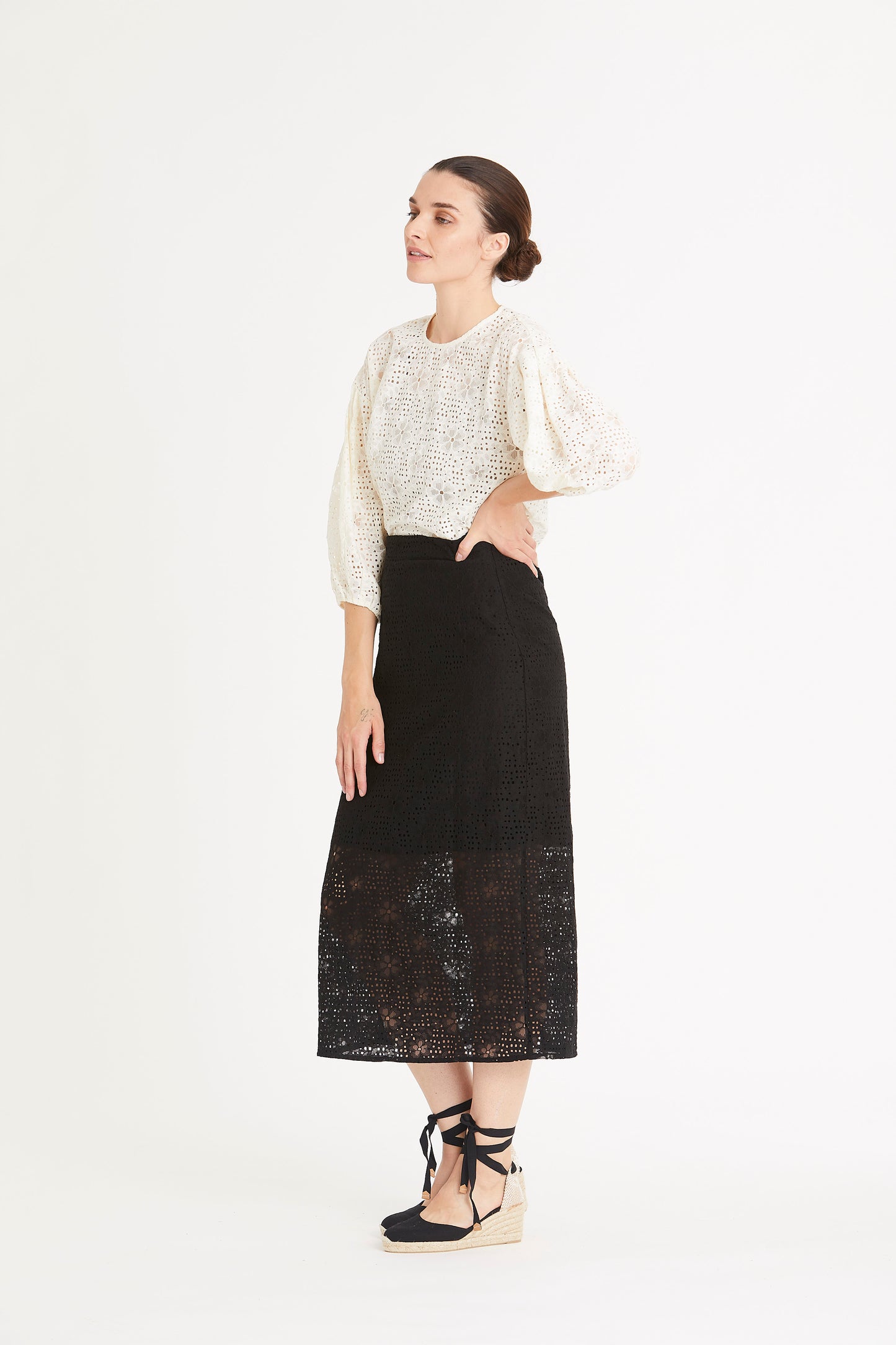 RUE DE FEMME Nova Skirt | Black