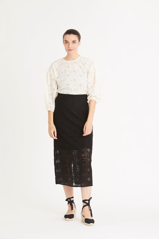 RUE DE FEMME Nova Skirt | Black