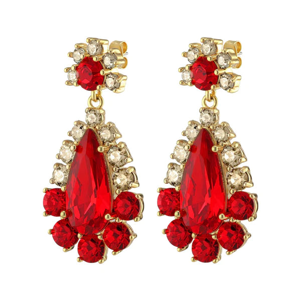 Dyrberg/Kern Lucia Earrings - Red