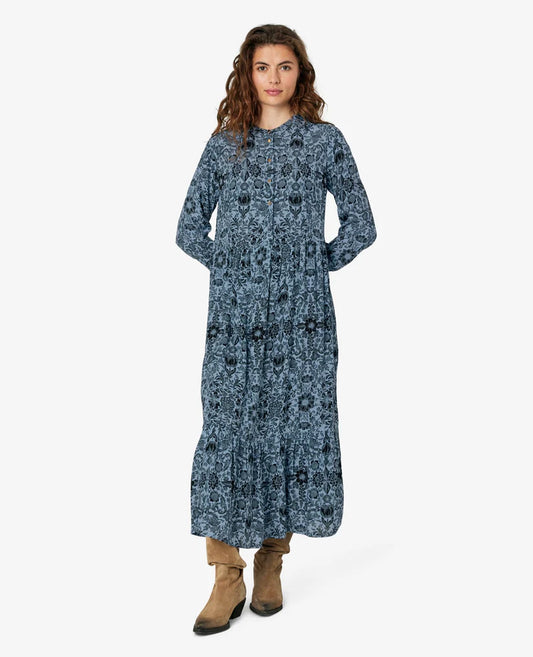 NOA NOA Louise Dress | Blue/Black