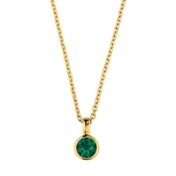 Dyrberg/Kern Ette Gold & Green Necklace