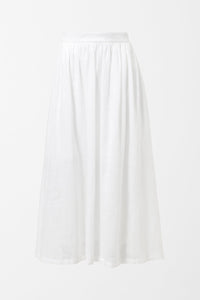 Elk Tia Linen Skirt - White