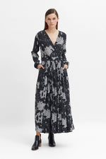 Load image into Gallery viewer, Elk Kers Dress - Charcoal Print
