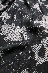 Elk Kers Dress - Charcoal Print